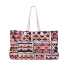 Violet Peach Weekender Bag