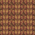 Elegant Floral Patterned Throw Blanket - Luxurious Combed Cotton Fabric
