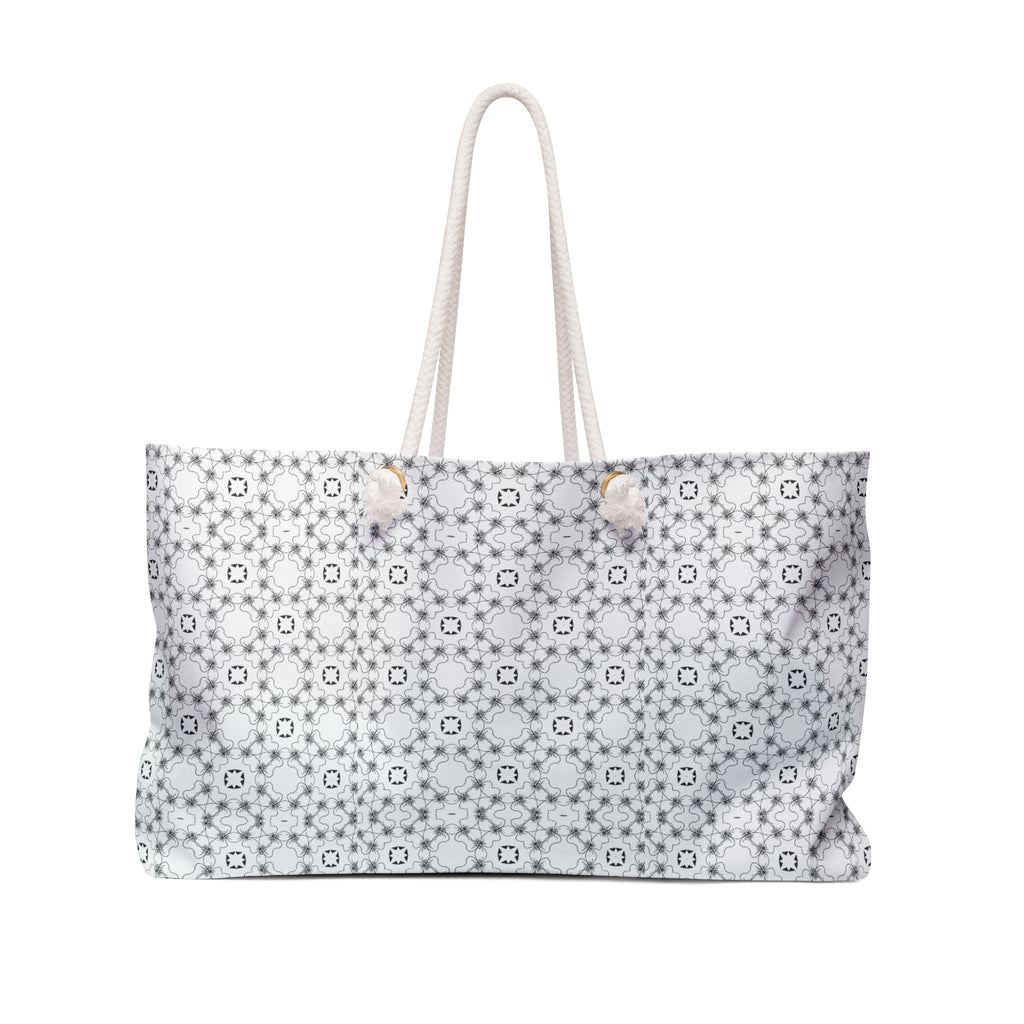 Floral Linework Weekender Bag