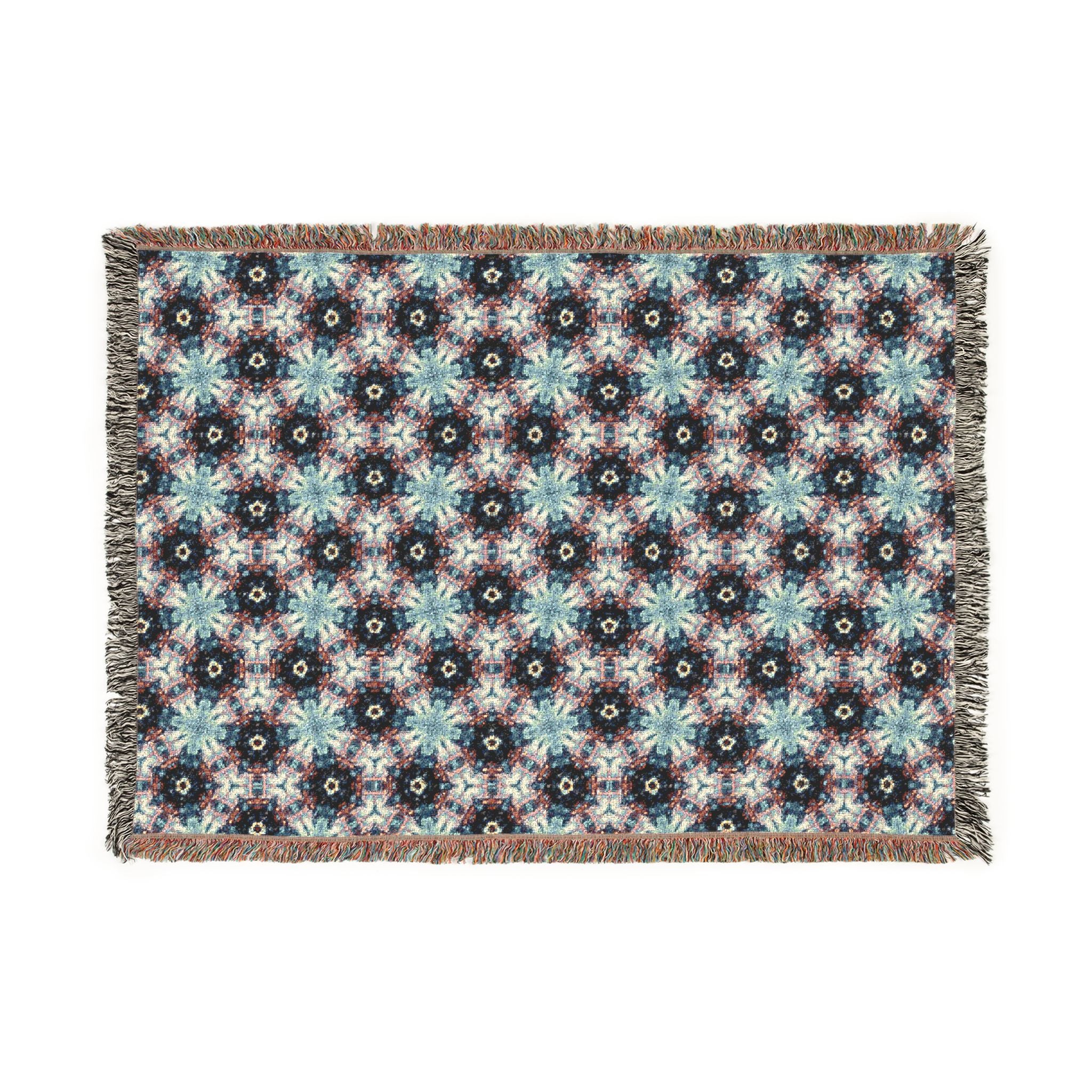 Winter Blue - Woven Blanket
