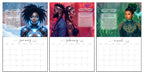 Hidden Protectors - Single Sided Letter Size Wall Calendars 2026 (US & CA)
